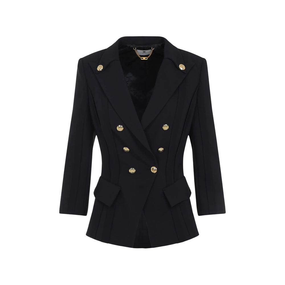 Elisabetta Franchi Giacche - Nero | 3761949737585f26070d9d79f6b865cdee360f68