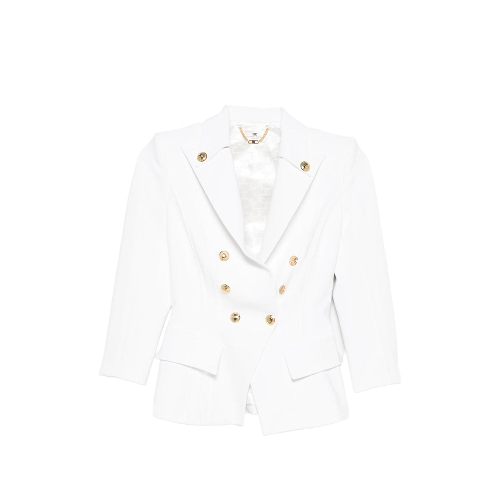 Elisabetta Franchi Giacche - Bianco | 7ad5fdb6ac3f956b9fcb0617ec78ba3d7026f760