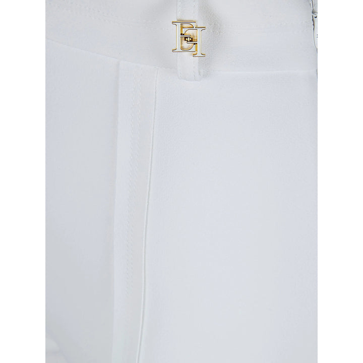 Elisabetta Franchi Pantaloni - Bianco | 30d56f073649fbb34d3eb8ee597fa8986d317abd