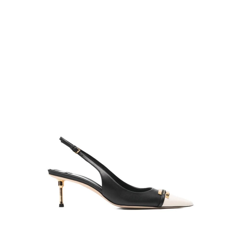 Elisabetta Franchi Scarpe - Nero, Bianco | 372c550479f38086fa14d01dc9312b66f7a27473
