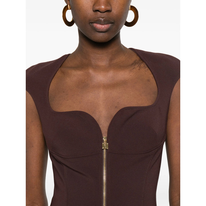 Elisabetta Franchi Abiti - Marrone | 9b032a1c0f9e8d25cffc20ce33c689b6bcbad7c8