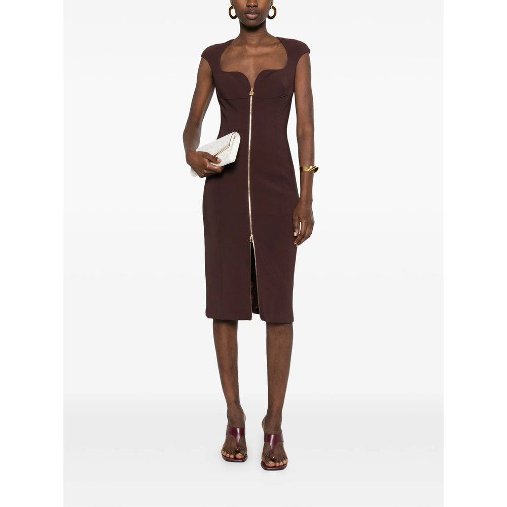 Elisabetta Franchi Abiti - Marrone | 4d680030c91e33e086b767c74474b028c4924ab3