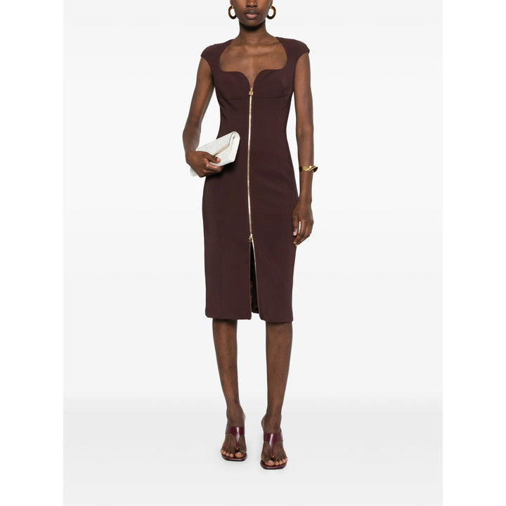 Elisabetta Franchi Abiti - Marrone | 4d680030c91e33e086b767c74474b028c4924ab3