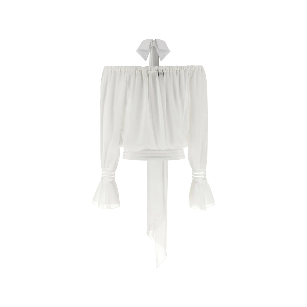 Elisabetta Franchi Camicie - Bianco | c6e22493d2940406a5df6e82ee0dd6fa21ba24e4