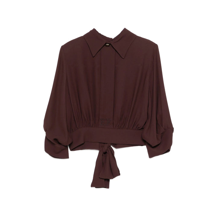 Elisabetta Franchi Camicie - Marrone | 968c7ffc7f92c9014f8690bbce57220ec6f23415