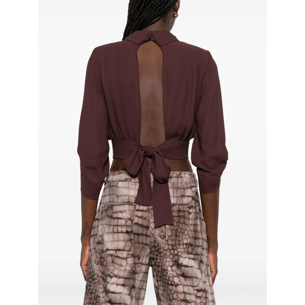 Elisabetta Franchi Camicie - Marrone | 72461bd610c6433096936ff1cfb8b9d641e903c7