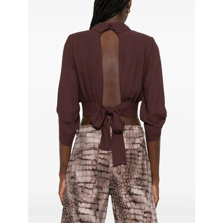 Elisabetta Franchi Camicie - Marrone | 72461bd610c6433096936ff1cfb8b9d641e903c7
