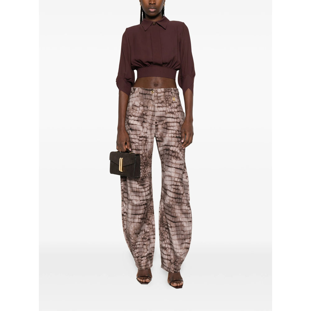 Elisabetta Franchi Camicie - Marrone | ac74fa53d863bd8fea41f880bb8d6967ae031c71