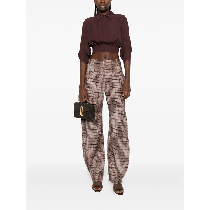 Elisabetta Franchi Camicie - Marrone | ac74fa53d863bd8fea41f880bb8d6967ae031c71