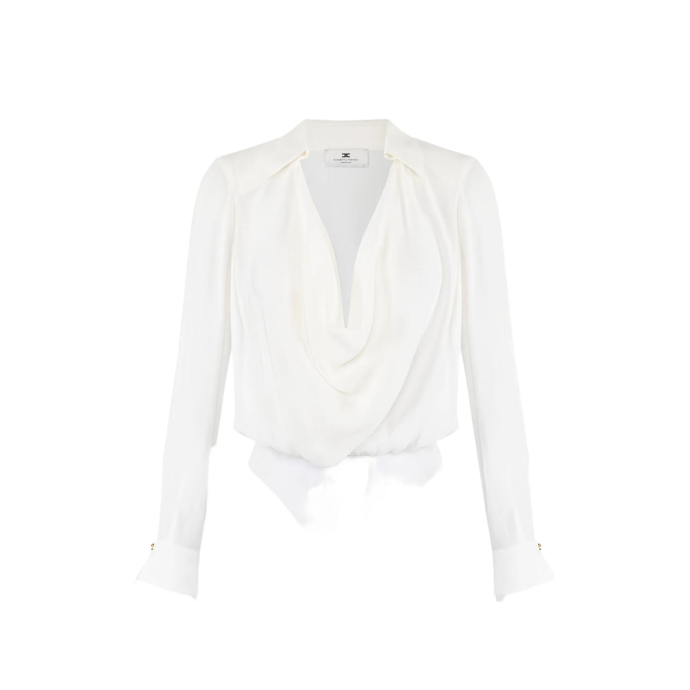 Elisabetta Franchi Camicie - Bianco | f8b3ed4564a1c546a3eb68392cebb9bb7be9e811