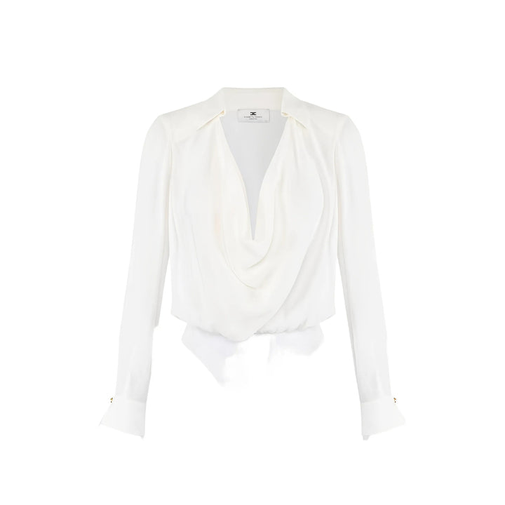 Elisabetta Franchi Camicie - Bianco | f8b3ed4564a1c546a3eb68392cebb9bb7be9e811