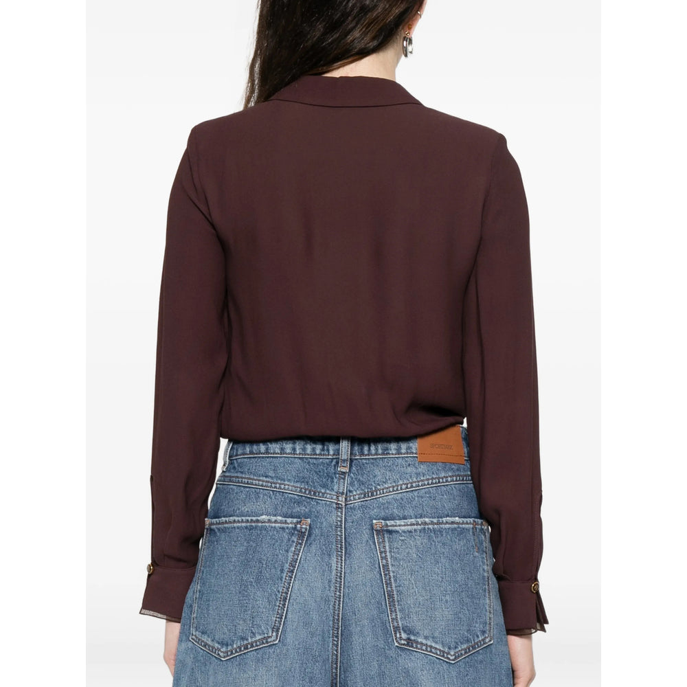 Elisabetta Franchi Camicie - Marrone, Neutro | a3d1163c152f0a4fc6b6f0066d08d92daa616b6f