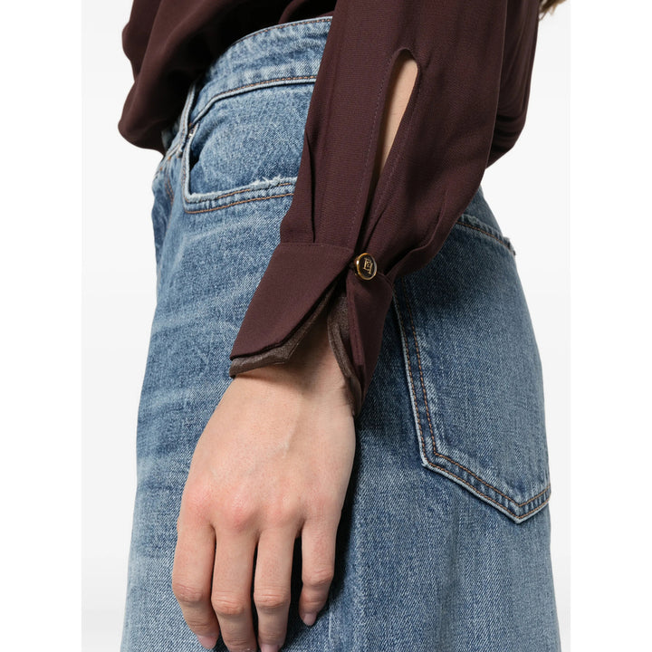 Elisabetta Franchi Camicie - Marrone, Neutro | fec2a0c0bf1c87318660552a2b7635de8754dcf3