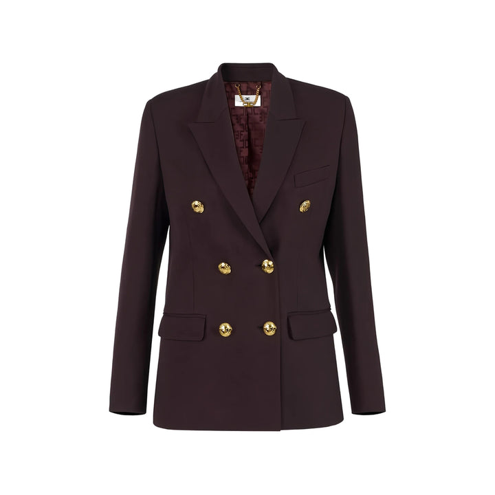 Elisabetta Franchi Giacche - Marrone | e96419b263eb44ddce9aa2a3ddb150cc6bab0f3b
