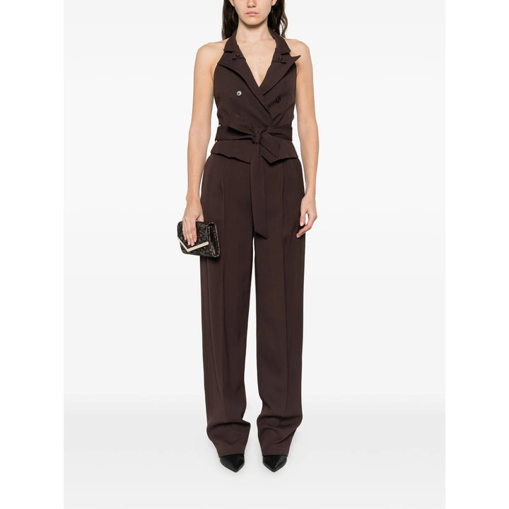 Elisabetta Franchi Waistcoats - Marrone | 60d9906e5e33010b12f8a11bbd68f306eb8ffbf2