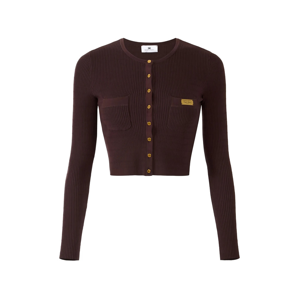 Elisabetta Franchi Maglioni - Marrone | 7e1eb30e476aa6efa77dbdd602b4230ae81e198d