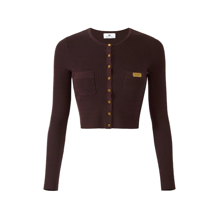 Elisabetta Franchi Maglioni - Marrone | 7e1eb30e476aa6efa77dbdd602b4230ae81e198d