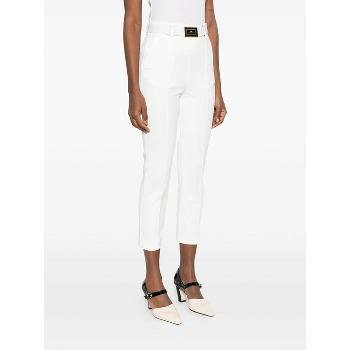 Elisabetta Franchi Pantaloni - Bianco | 2eea842b94da2173e2cb89a77e3161447933f6dd