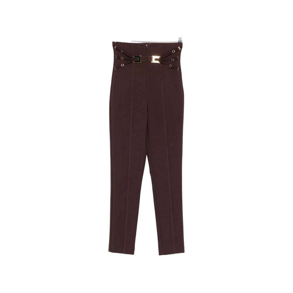 Elisabetta Franchi Pantaloni - Marrone | ddc5d9f0b50244332ce519713c703da831c98c22