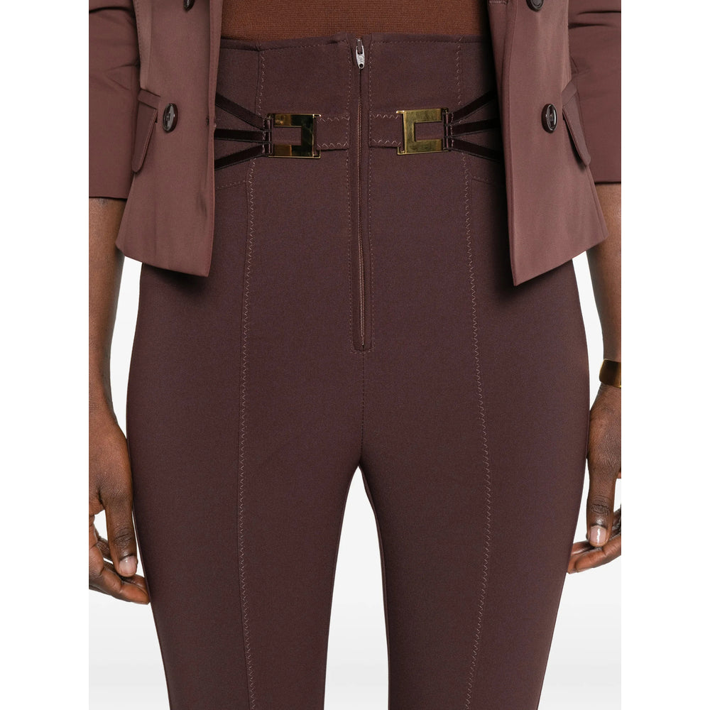 Elisabetta Franchi Pantaloni - Marrone | 8b9e5c472123a4b2db0a4eb8490944d0940964b6