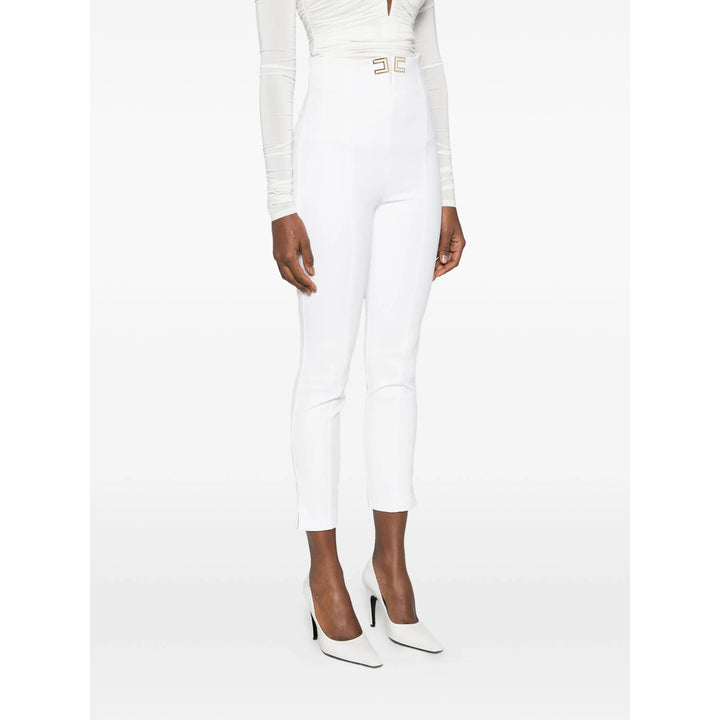 Elisabetta Franchi Pantaloni - Bianco | 07066b16522c9d0ee552b98de9a536de99b16b5e