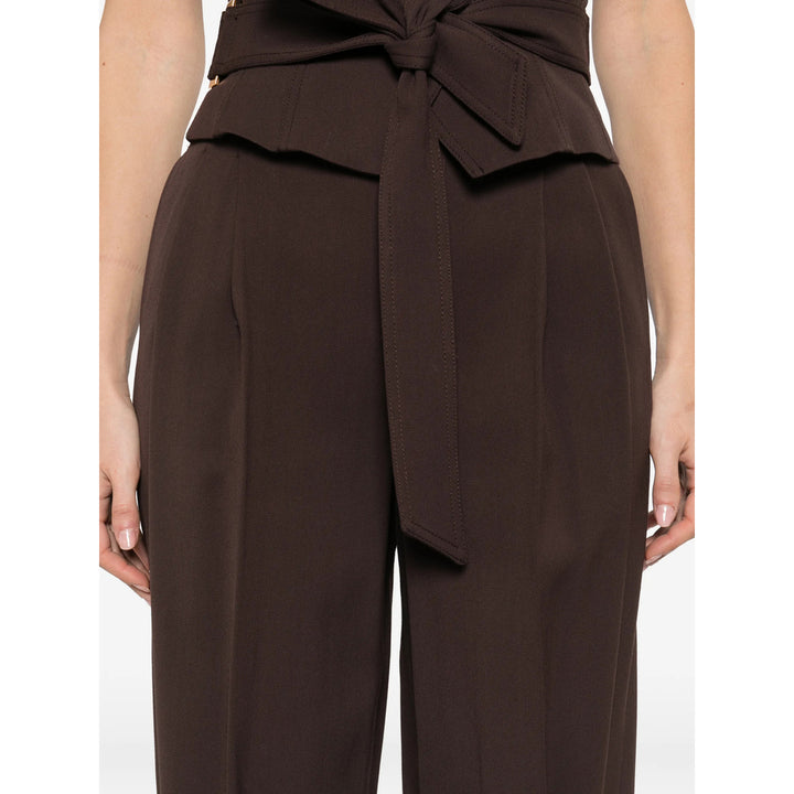Elisabetta Franchi Pantaloni - Marrone | 5b0e662db37b7745fd48e181d086126665838c76