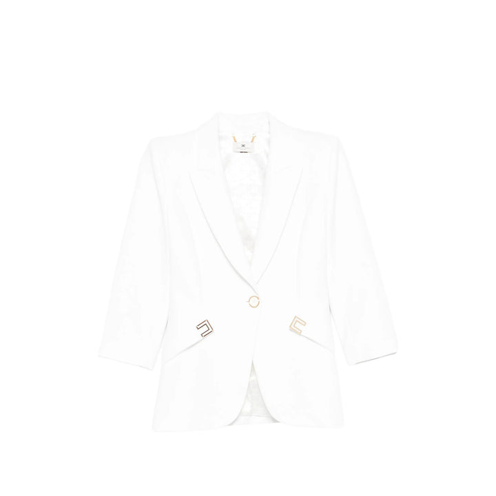 Elisabetta Franchi Giacche - Bianco | a4129a637803fe7a12cafd355b7762173a6f0851