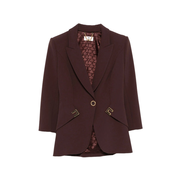 Elisabetta Franchi Giacche - Marrone | c0eb9dc78bda0246c090c7d131ed9316a132efb7