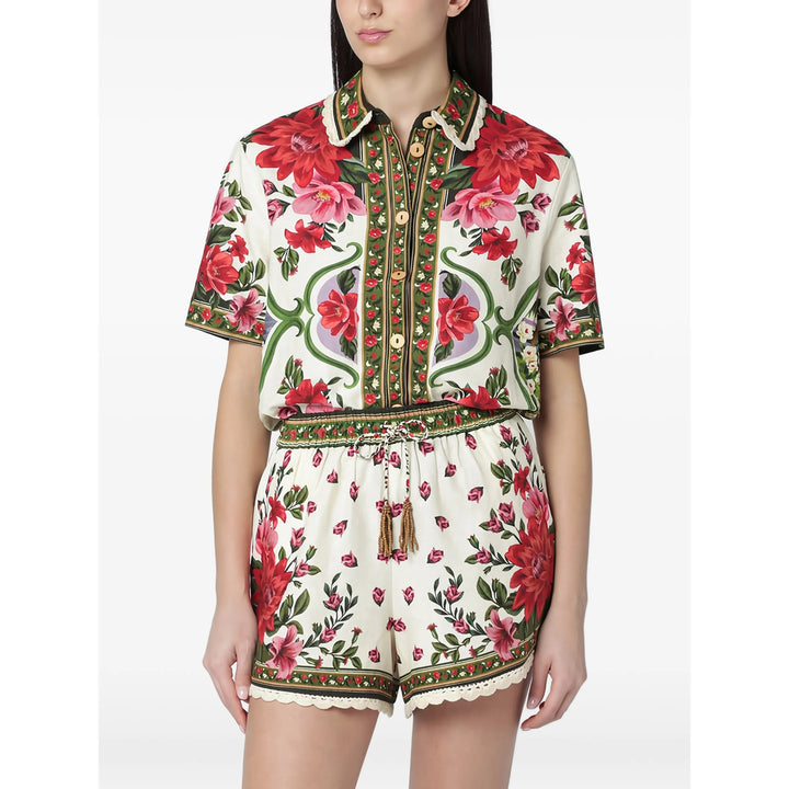 Farm Rio Camicie - Bianco, Rosso | 1c355bccf4afba0e5f81fdc05db17d44dcefbad8