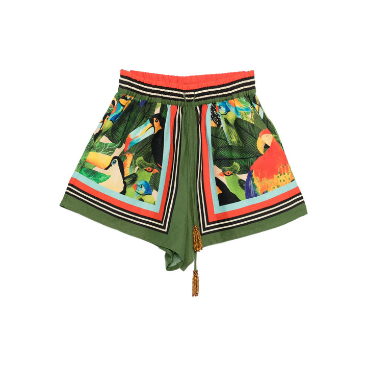 Farm Rio Shorts - Verde | 1709600ff5cae97a0257a5ae9157cee8306a7962