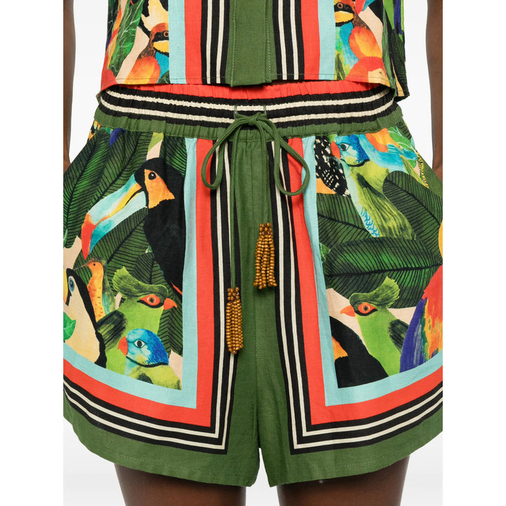 Farm Rio Shorts - Verde | acee2179cf9911beb986b00dd2c18293743307a8