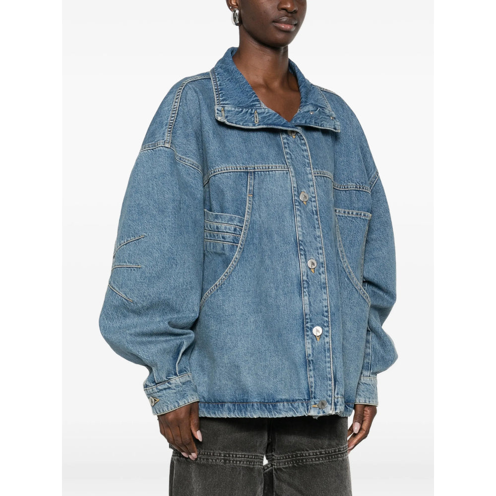 The Attico Outerwears - Blu | 0c8173f335a2323a06984865bff0cf1a89a6cdae