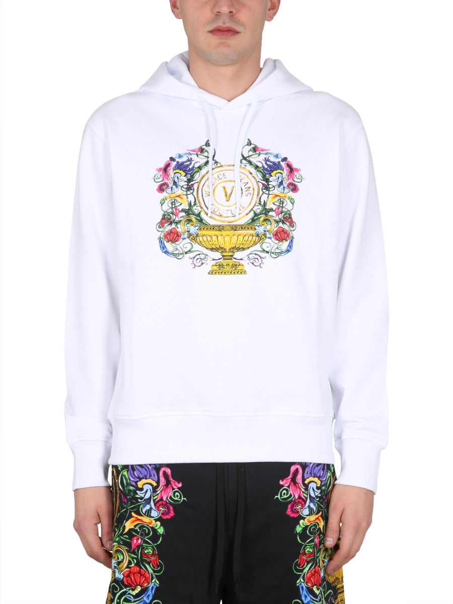 Versace Jeans Couture Felpe - Bianco | Wanan Luxury