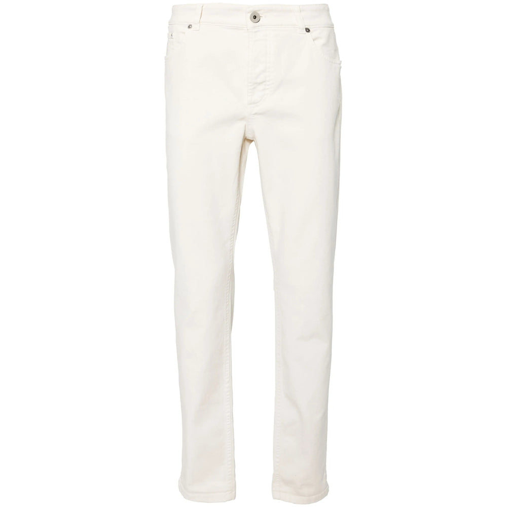 Brunello Cucinelli Pantaloni - Bianco | 27312b2942cd9e7bed20d11b3009d416b35f4afa