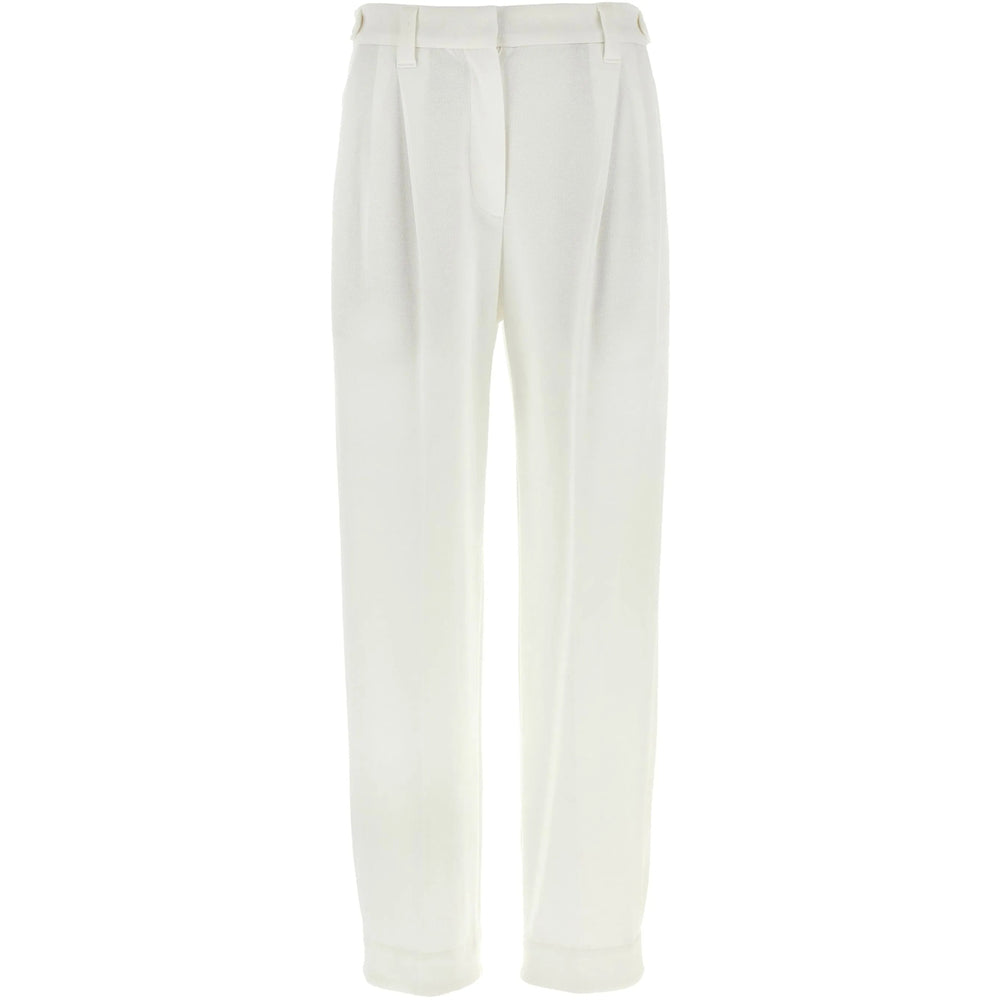 Brunello Cucinelli Pantaloni - Bianco | 8d4762ee3da3cf4b7f67663dc108530638fa035c