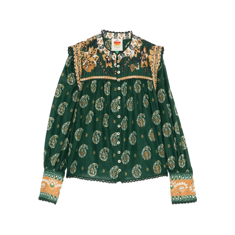 Farm Rio Camicie - Green/Orange | 98e4026f30075f793230454dd44d6285f49d1102