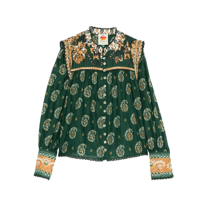 Farm Rio Camicie - Green/Orange | 98e4026f30075f793230454dd44d6285f49d1102