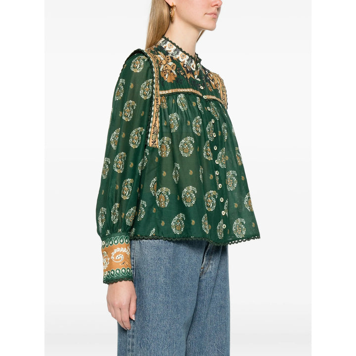 Farm Rio Camicie - Green/Orange | b1d40b50e1c2c26effee95b5bf1fc13a6b340e33