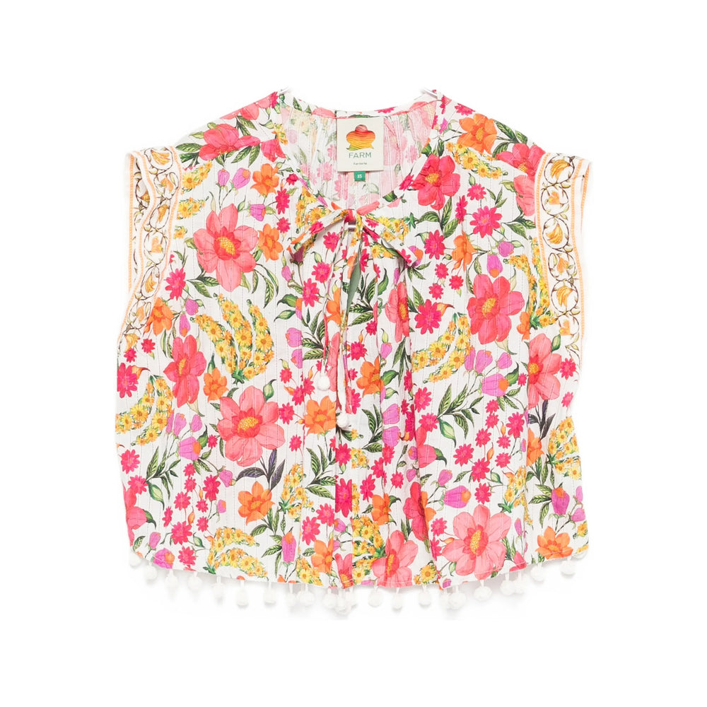 Farm Rio Camicie - Bianco, Rosa | 87b9831ba20d503e0466a9aa5a9141cf2d61e5e7