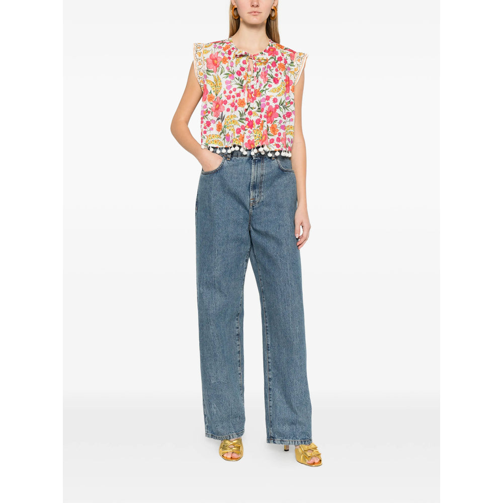 Farm Rio Camicie - Bianco, Rosa | 5fa255505c57b1a32162fa7c9eacadf6975ff137