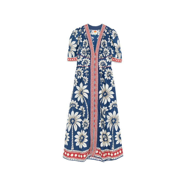 Farm Rio Abiti - Blu, Bianco | 85663854a7f6990c3cd46f14b8c7dd75bf1f171c