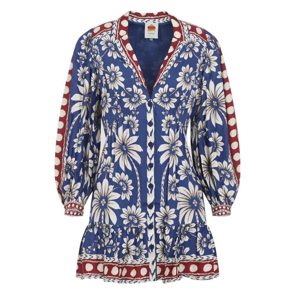 Farm Rio Abiti - Blu, Rosso | 8d7a18be61d32202d29d1aa20ef0bd91eb891de7