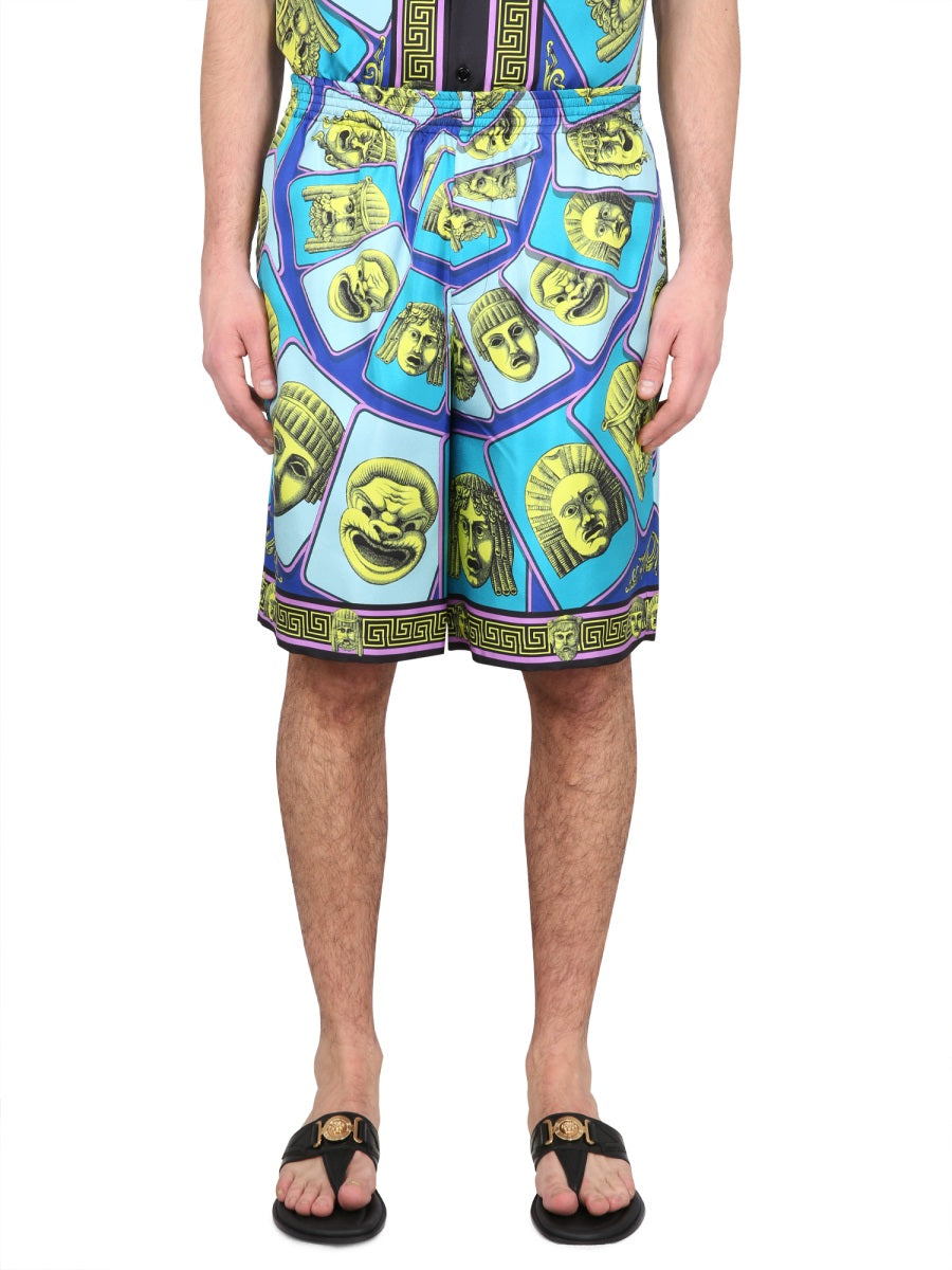 Versace Shorts - Verde | Wanan Luxury