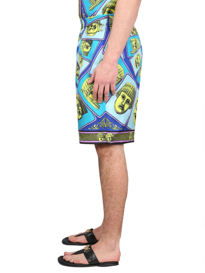 Versace Shorts - Verde | Wanan Luxury