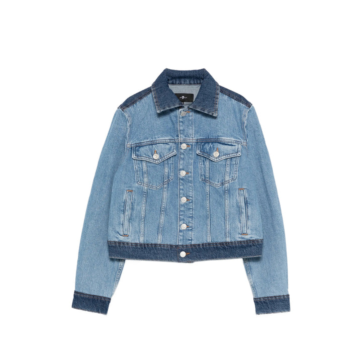 7 For All Mankind Outerwears - Blu | 40b87b30c08e81e57cfce0d261b116ec92e642bd