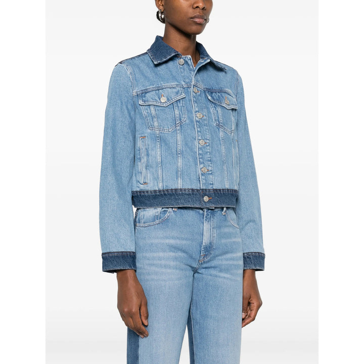 7 For All Mankind Outerwears - Blu | bbf2a0395d7702051e4f9dee72305fb81a442507
