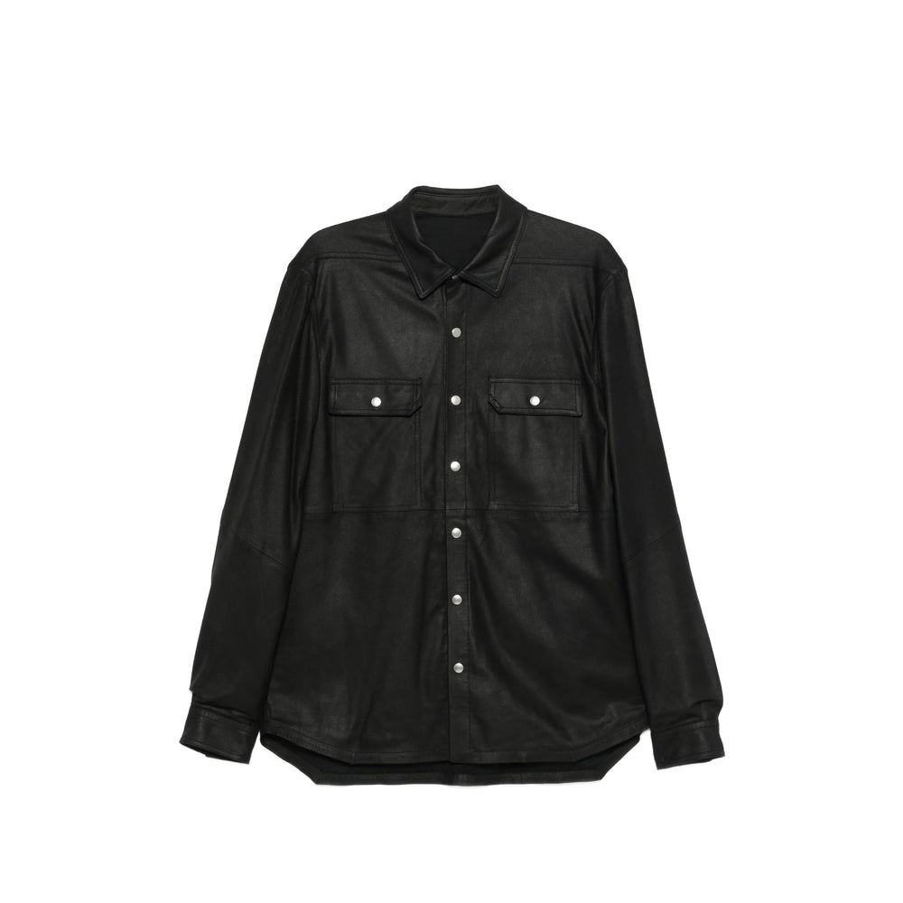 Rick Owens Leather Outerwears - Nero | cf3f12b9711feef9187413efaa30f3e343e6e20d