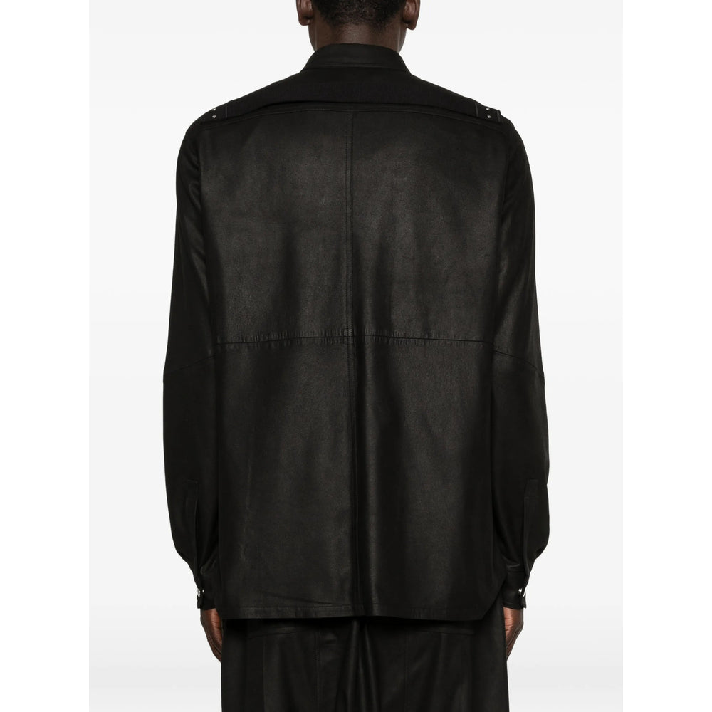 Rick Owens Leather Outerwears - Nero | cf504c33761e48865a4da416b7f30fa114088aa9
