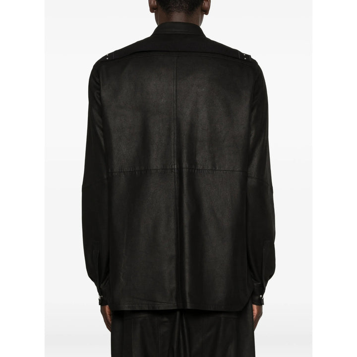 Rick Owens Leather Outerwears - Nero | cf504c33761e48865a4da416b7f30fa114088aa9