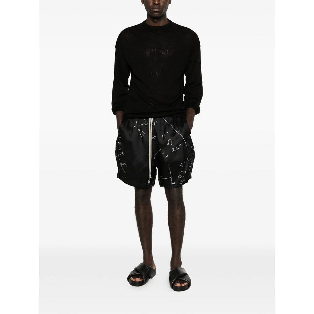 Rick Owens Shorts - Nero | 00bc05b9144ea5b6043b80b35508be5693f14fc4